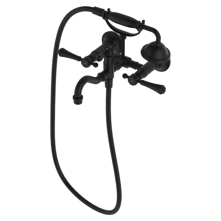 Lillian Lever Exposed Bath Tap Set with Hand Shower Fienza