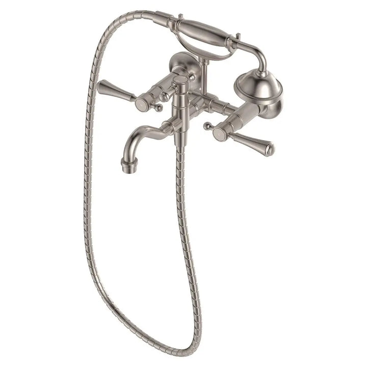 Lillian Lever Exposed Bath Tap Set with Hand Shower Fienza