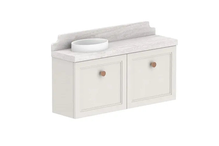 Mabel Mini All-Drawer Vanity with stone top - wall hung or freestanding ADP