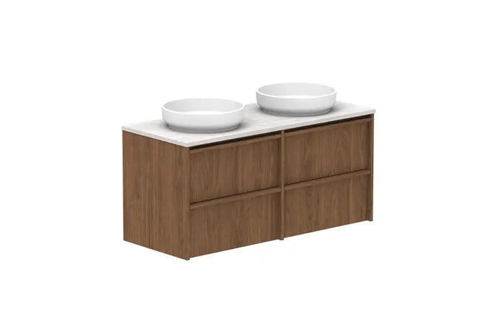 Eli All Drawer Vanity with stone top - wall hung or freestanding ADP