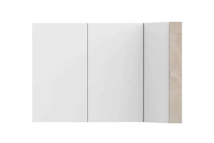 Glacier Offset Corner Mirrored Shaving Cabinet - Various finishes ADP