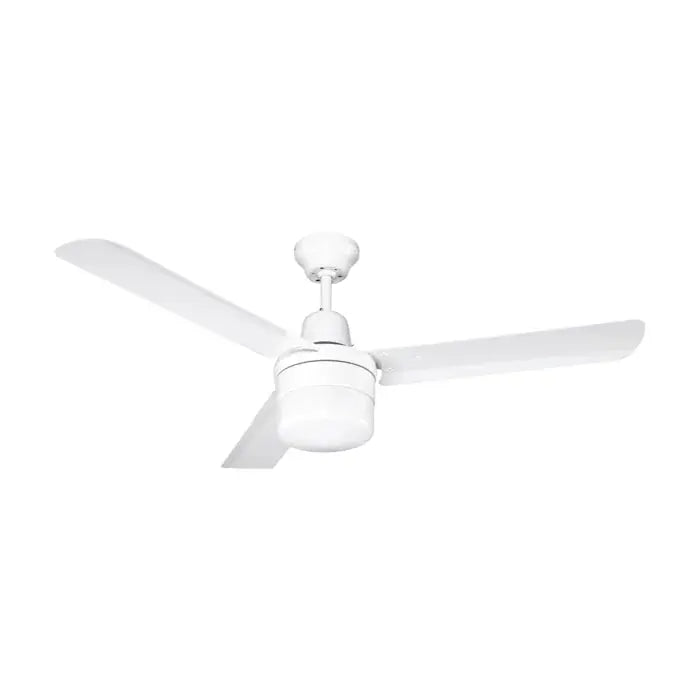 AEROFLOW Skyster 122cm, 48" AC Ceiling Fan with light kit - white IXL