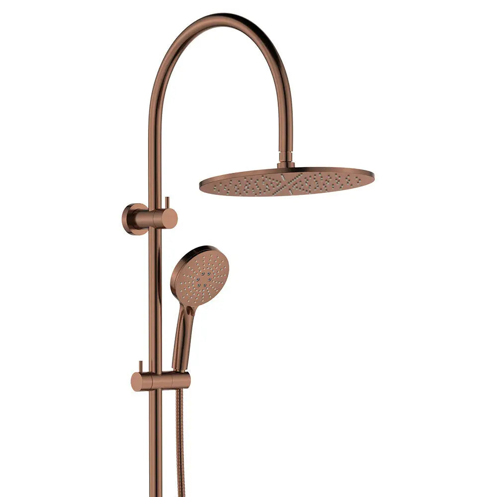 Empire Slim Curved Twin Shower Fienza