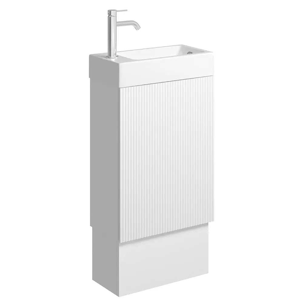 Minka 450mm Mini Vanity - Satin White Fienza