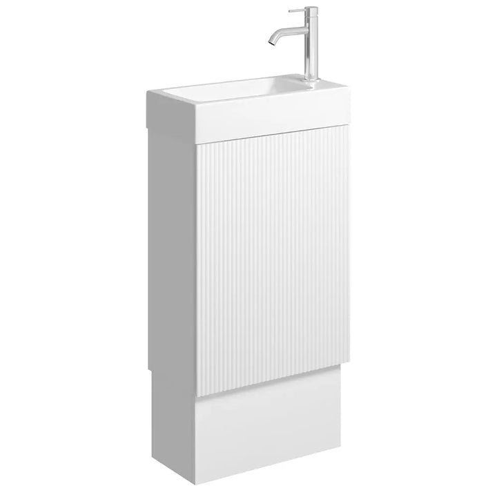 Minka 450mm Mini Vanity - Satin White Fienza