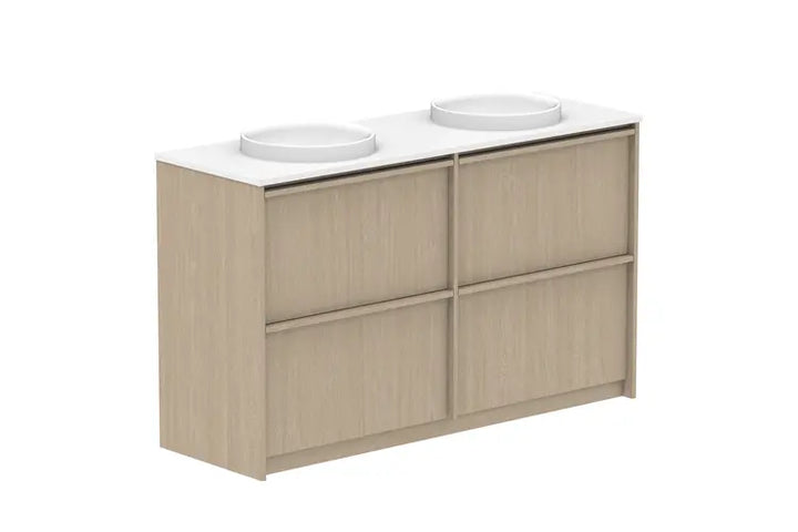Eli All Drawer Vanity with stone top - wall hung or freestanding ADP