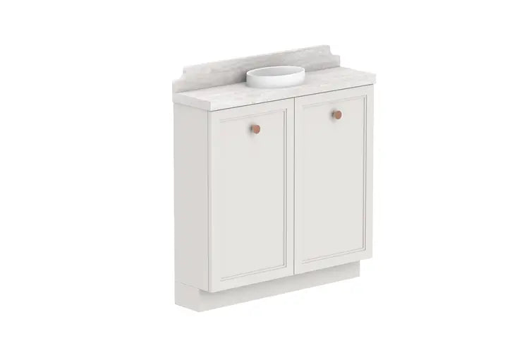 Mabel Mini All-Drawer Vanity with stone top - wall hung or freestanding ADP
