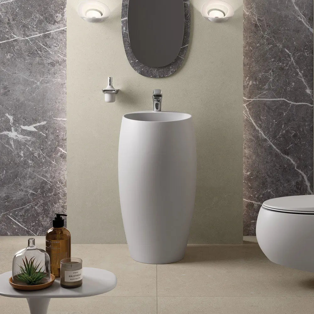 RAK Cloud Pedestal Basin - various finishes Fienza