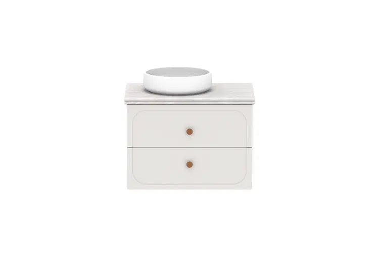 Madden Wall Hung Vanity with 40mm double bull nose top ADP