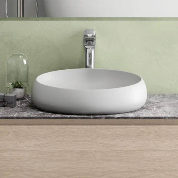 RAK Cloud Above Counter Basin - various finishes Fienza