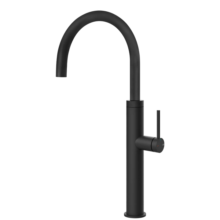 Gessi 316 Smooth Goose Neck Swivel Mixer (On Display) Gessi