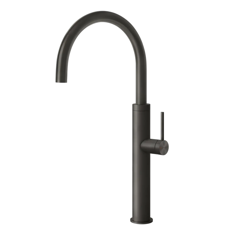 Gessi 316 Smooth Goose Neck Swivel Mixer (On Display) Gessi