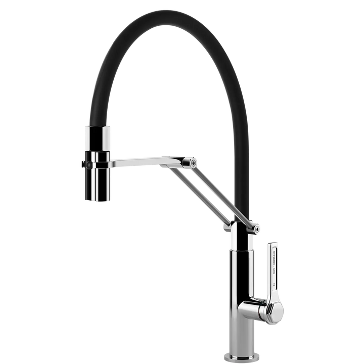 Gessi Officine Goose Neck Semi-Professional Spray Mixer (On display) Gessi