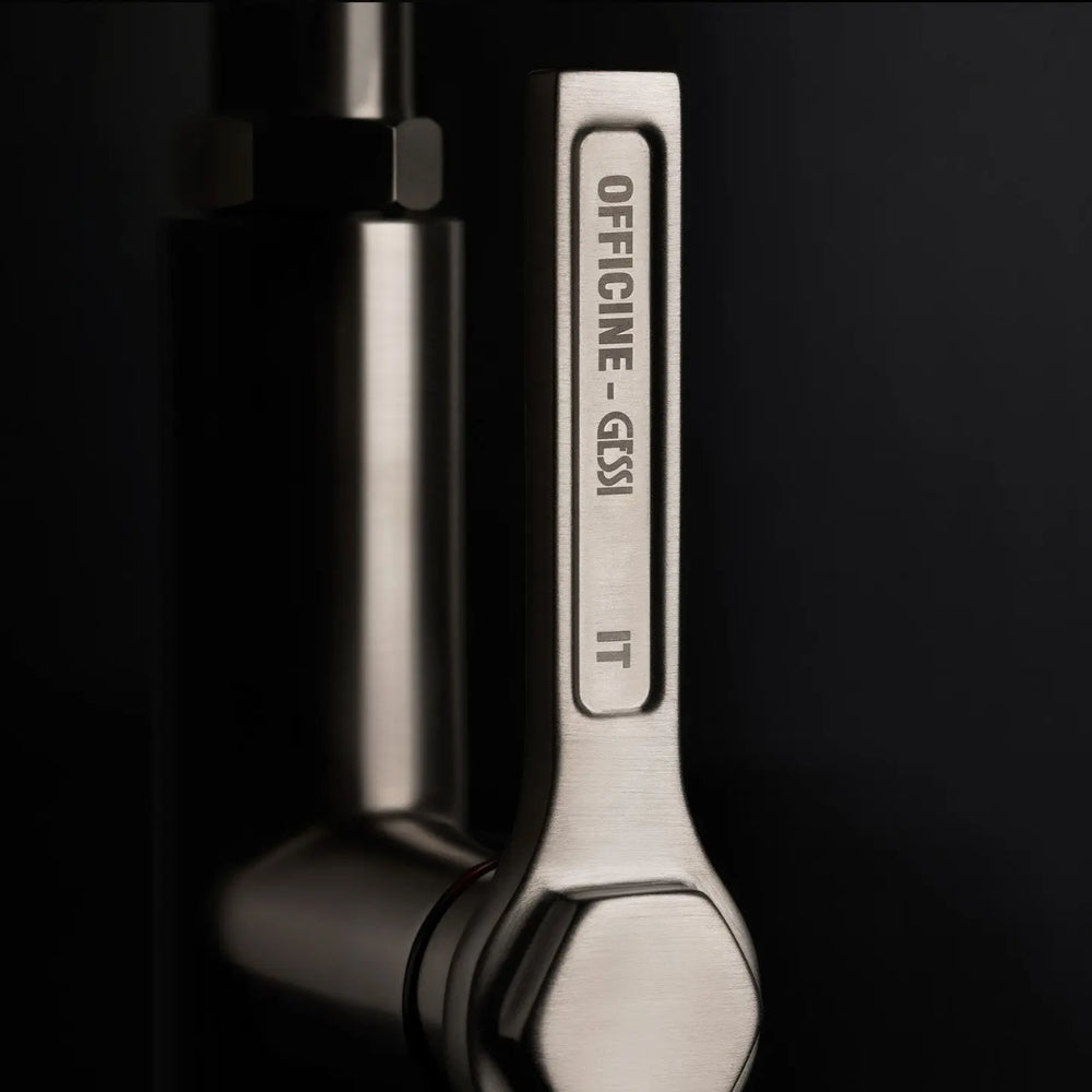 Gessi Officine Goose Neck Semi-Professional Spray Mixer (On display) Gessi
