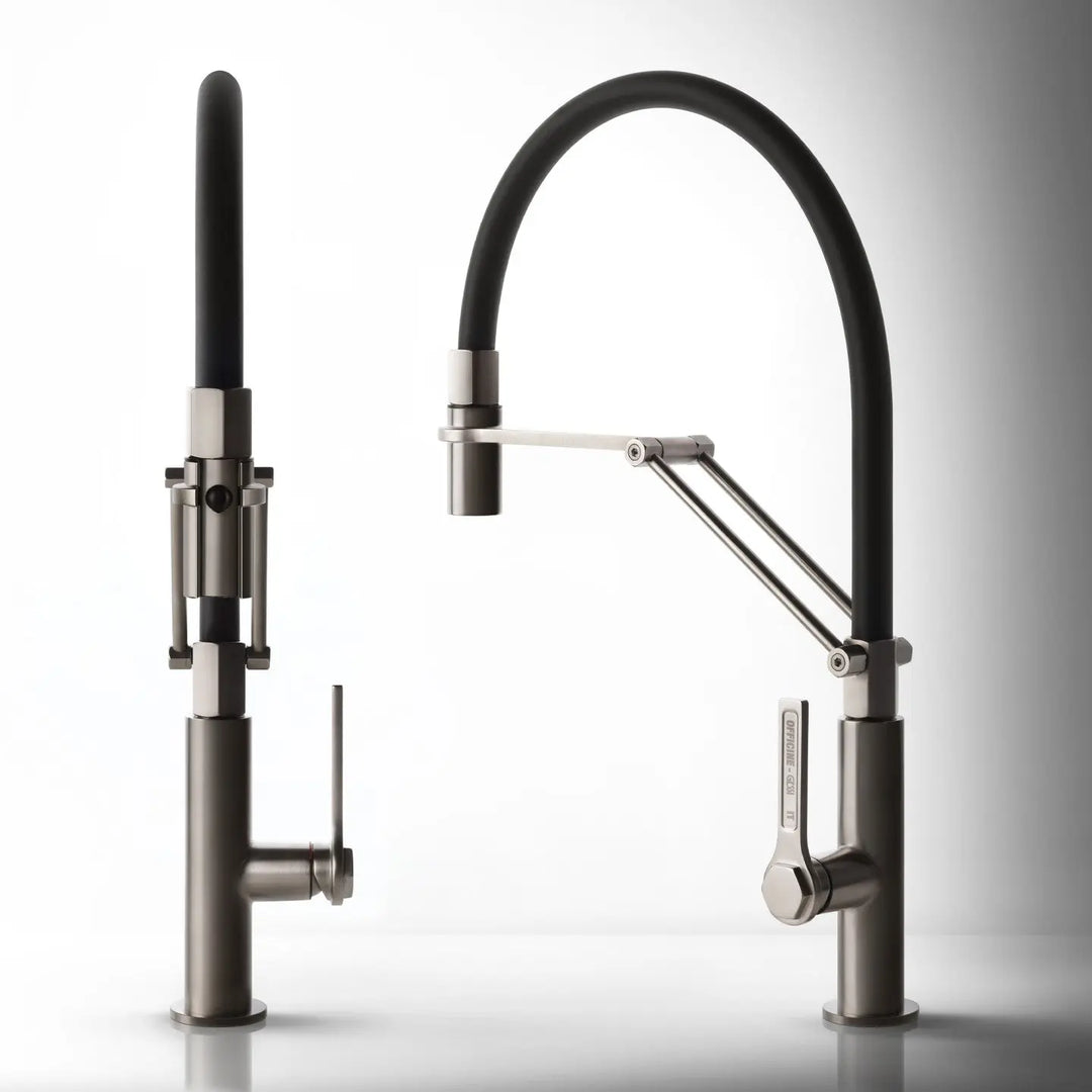 Gessi Officine Goose Neck Semi-Professional Spray Mixer (On display) Gessi