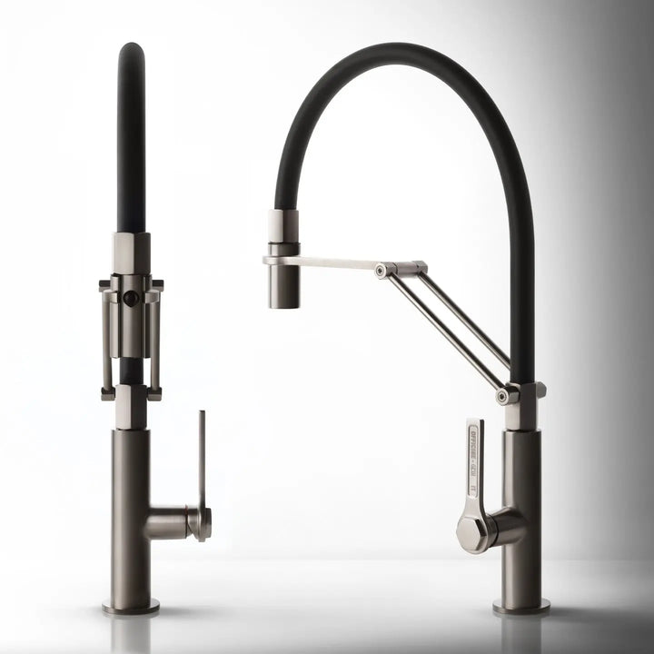 Gessi Officine Goose Neck Semi-Professional Spray Mixer (On display) Gessi