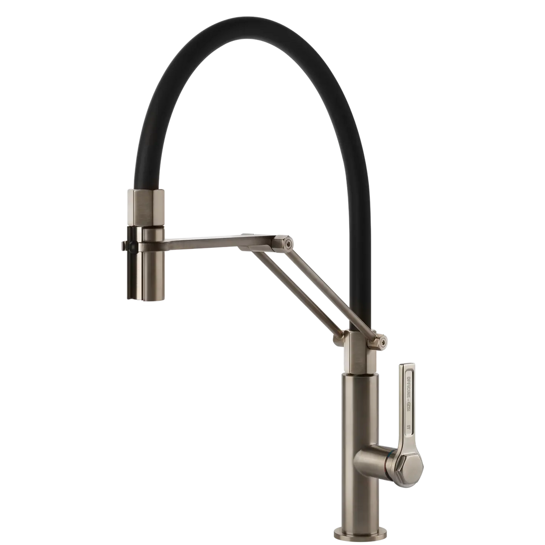 Gessi Officine Goose Neck Semi-Professional Spray Mixer (On display) Gessi