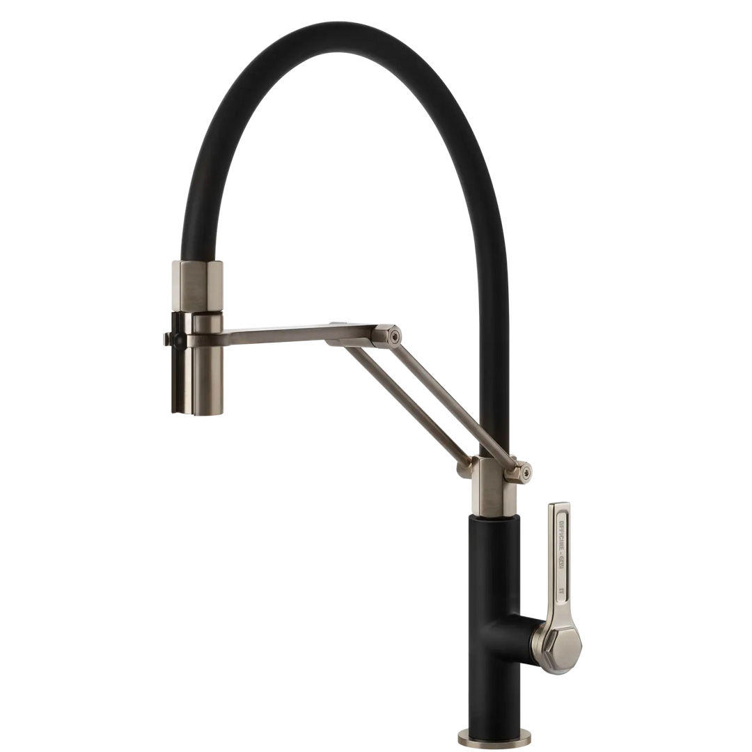 Gessi Officine Goose Neck Semi-Professional Spray Mixer (On display) Gessi