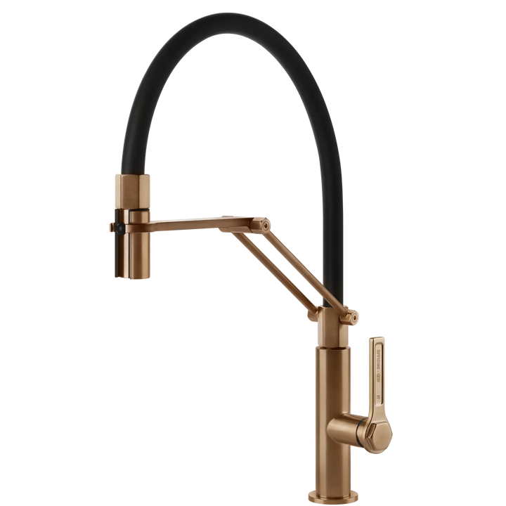 Gessi Officine Goose Neck Semi-Professional Spray Mixer (On display) Gessi