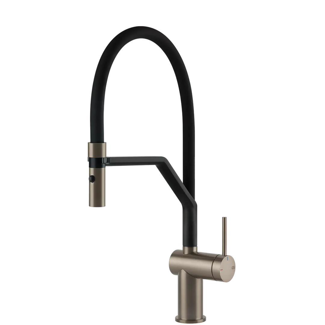 Gessi Inedito Goose Neck Semi-Professional Spray Mixer (On Display) Gessi