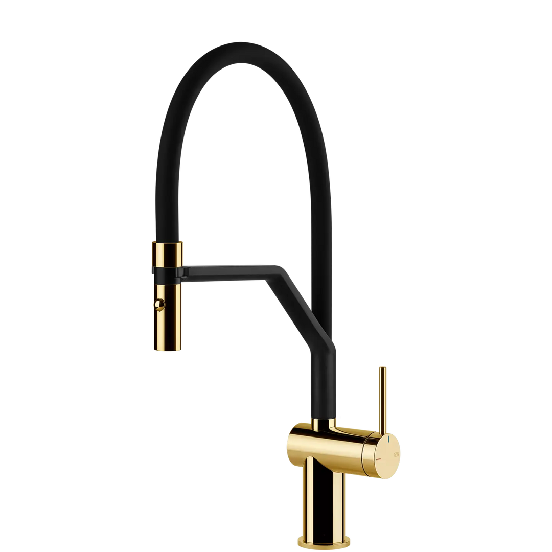 Gessi Inedito Goose Neck Semi-Professional Spray Mixer (On Display) Gessi