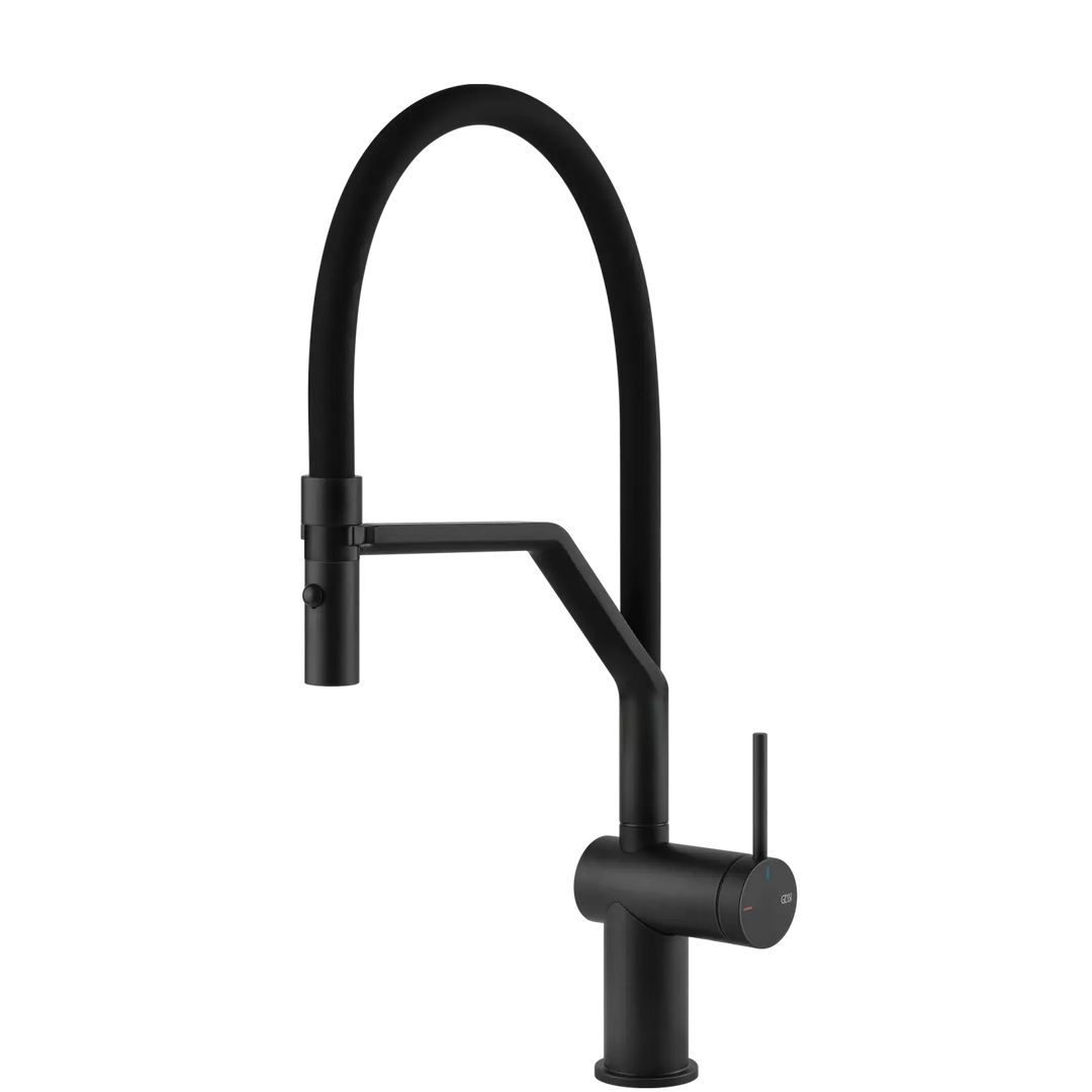 Gessi Inedito Goose Neck Semi-Professional Spray Mixer (On Display) Gessi