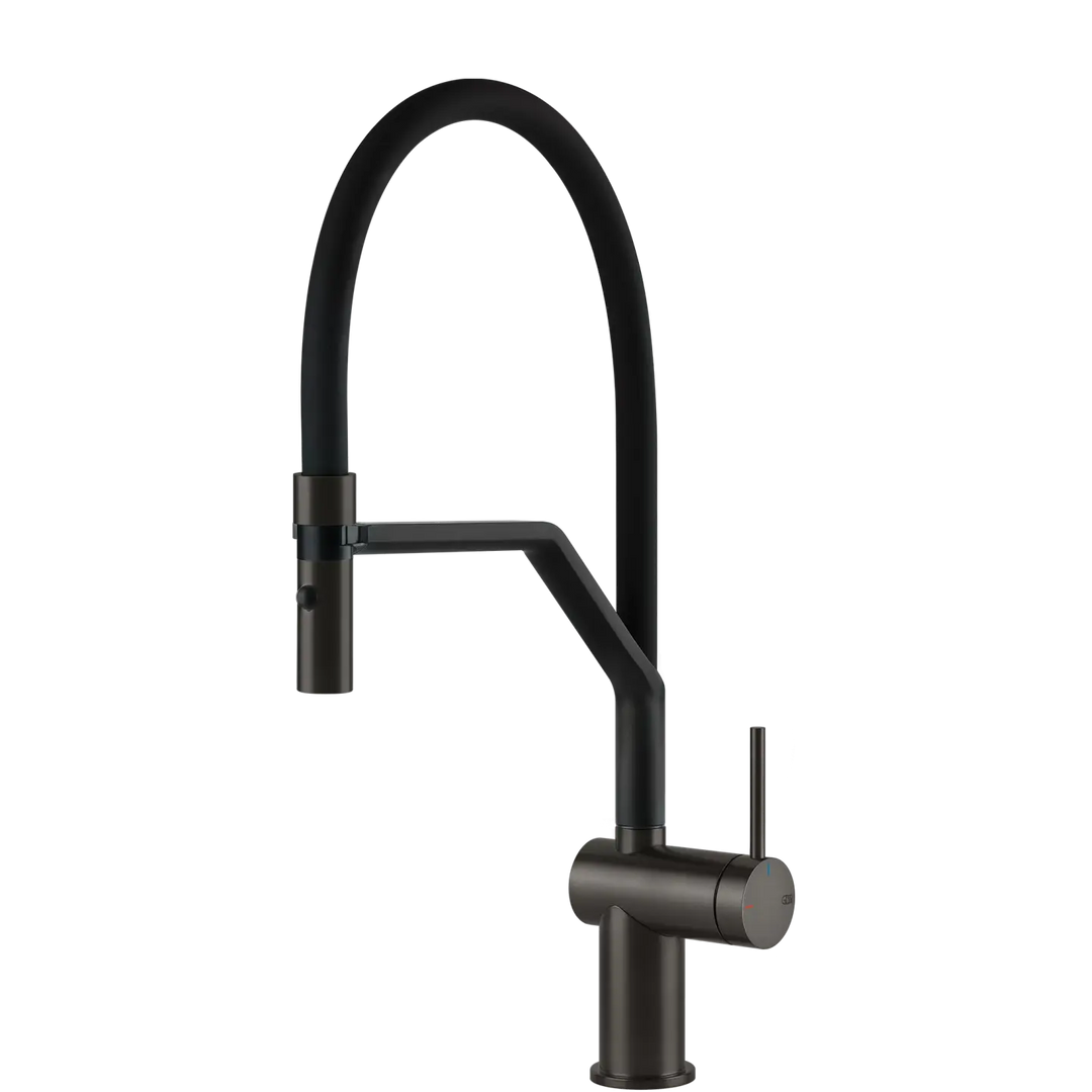 Gessi Inedito Goose Neck Semi-Professional Spray Mixer (On Display) Gessi