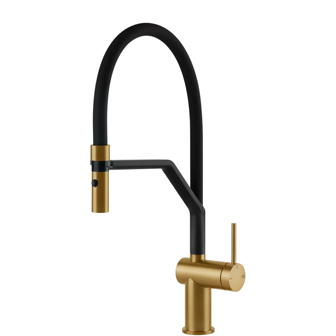 Gessi Inedito Goose Neck Semi-Professional Spray Mixer (On Display) Gessi