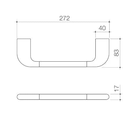Contura II Hand Towel Rail Caroma