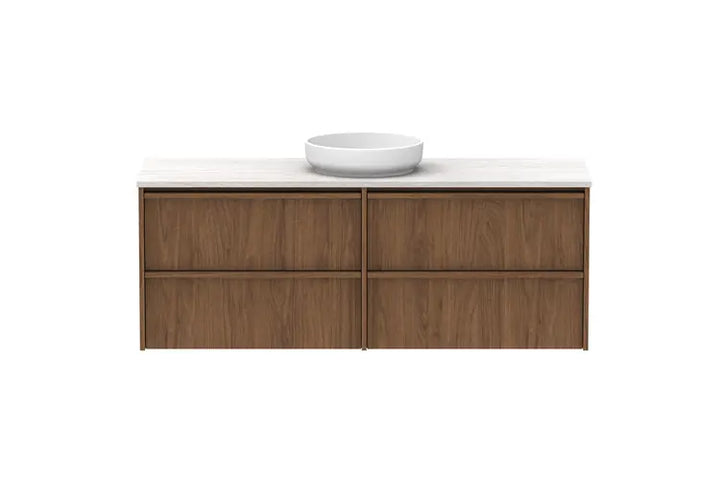 Eli All Drawer Vanity with stone top - wall hung or freestanding ADP