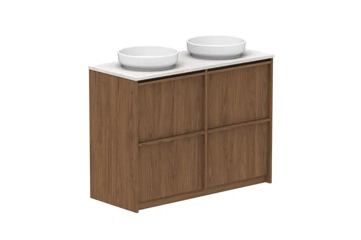 Eli All Drawer Vanity with stone top - wall hung or freestanding ADP