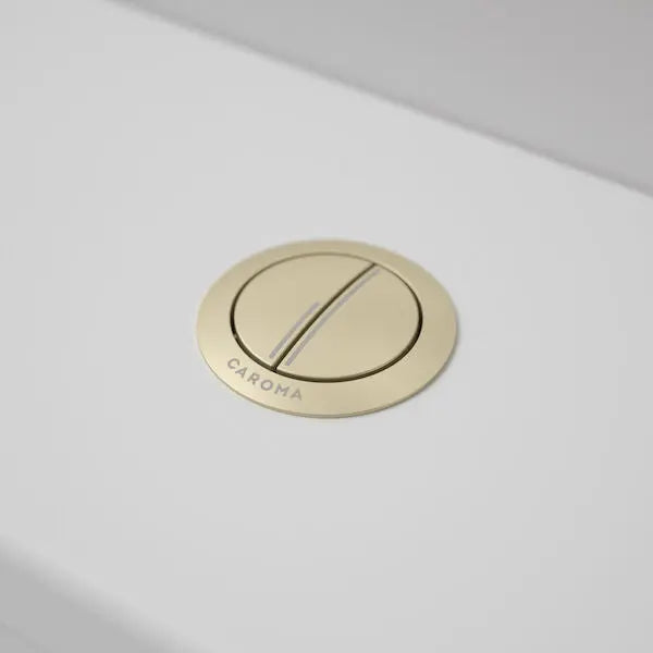 Urbane II Bidet Cleanflush® Wall Faced extended height Close Coupled Toilet Suite (with GermGard®) - Back Entry Caroma