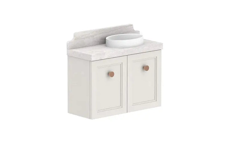 Mabel Mini All-Drawer Vanity with stone top - wall hung or freestanding ADP