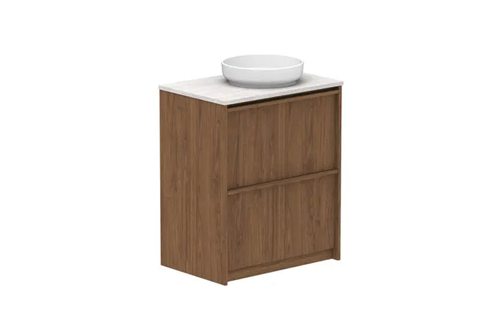 Eli All Drawer Vanity with stone top - wall hung or freestanding ADP
