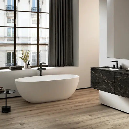 Barcelona QUARRYCAST™ Freestanding Bath 1700mm Victoria + Albert