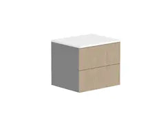 Modular Thirroul Wall Hung vanity with stone top ADP