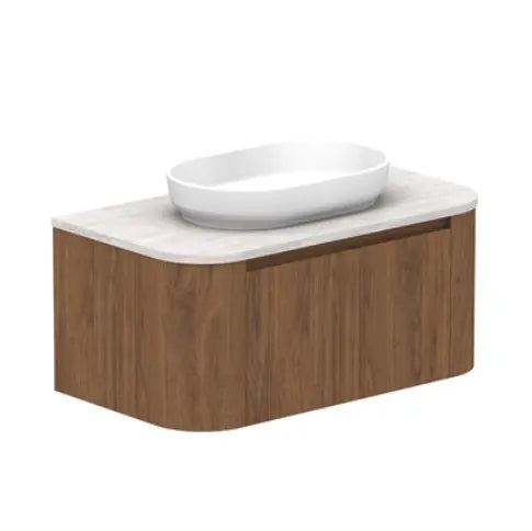 Surry Curved Vanity, 750, 900, 1200, 1500 and 1800mm ADP