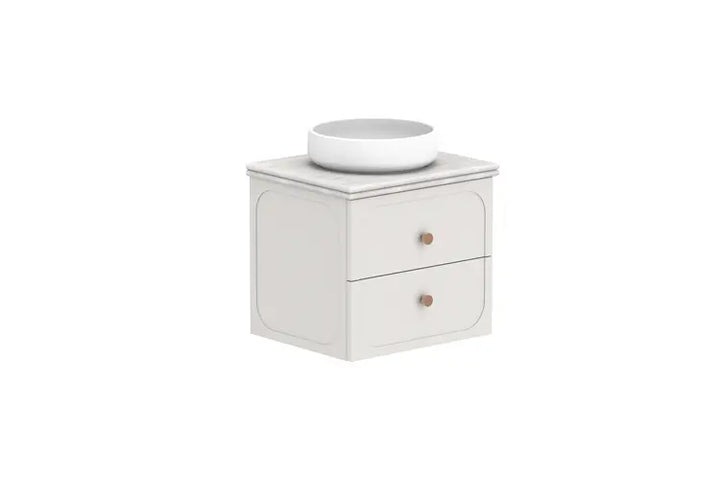 Madden Wall Hung Vanity with 40mm double bull nose top ADP