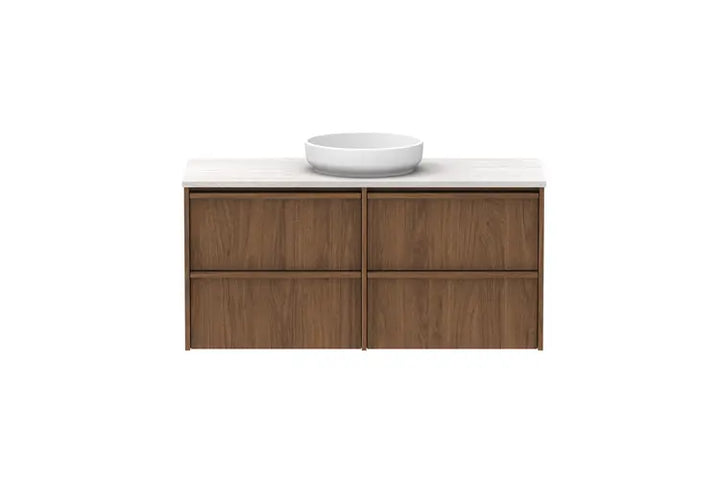 Eli All Drawer Vanity with stone top - wall hung or freestanding ADP