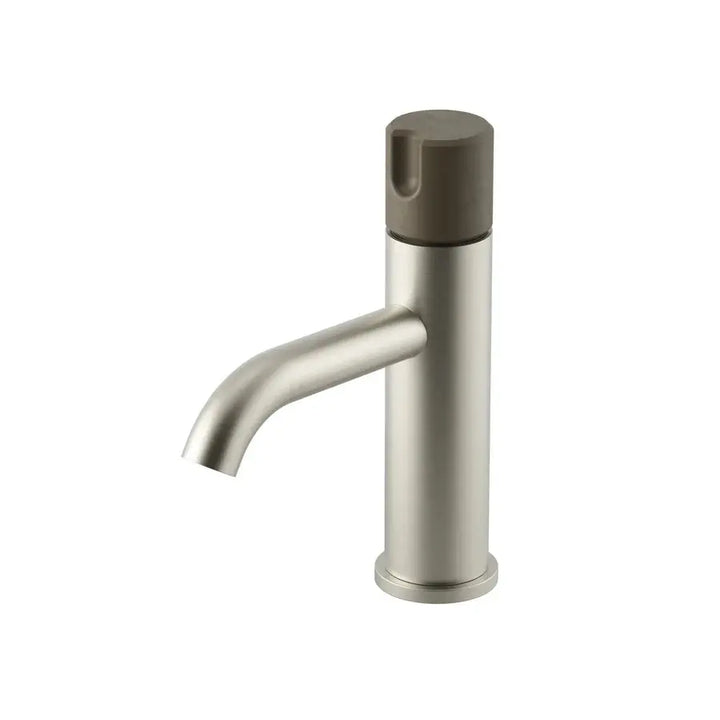 Meir X Nood Co. Alchemy Series Progressive Basin Mixer - Brushed Nickel Meir