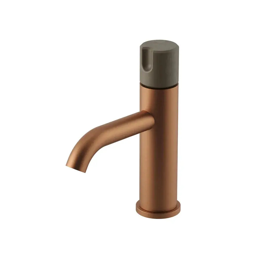 Meir X Nood Co. Alchemy Series Progressive Basin Mixer - Lustre Bronze Meir