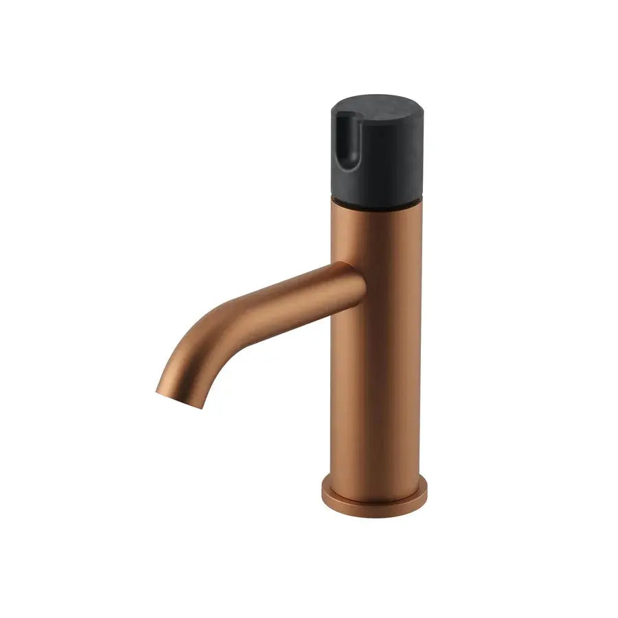 Meir X Nood Co. Alchemy Series Progressive Basin Mixer - Lustre Bronze Meir