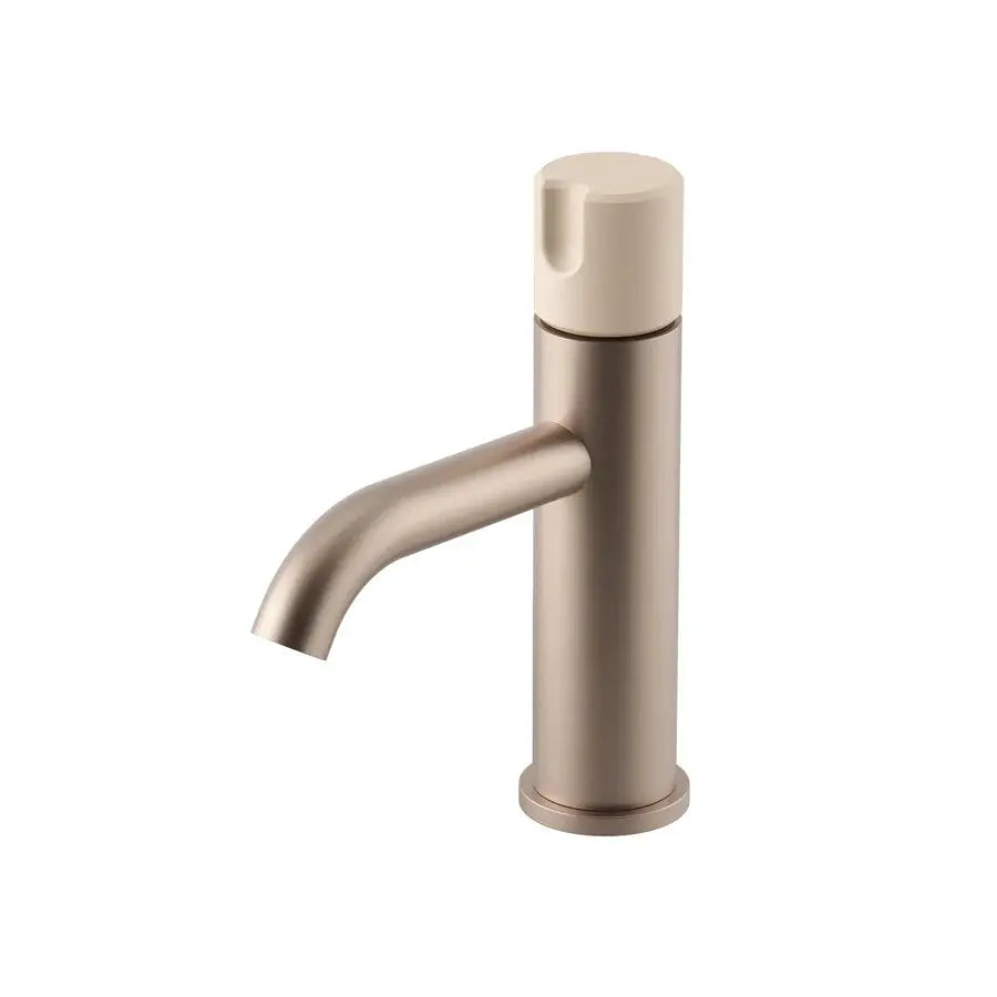 Meir X Nood Co. Alchemy Series Progressive Basin Mixer - Champagne Meir