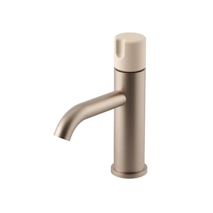Meir X Nood Co. Alchemy Series Progressive Basin Mixer - Champagne Meir