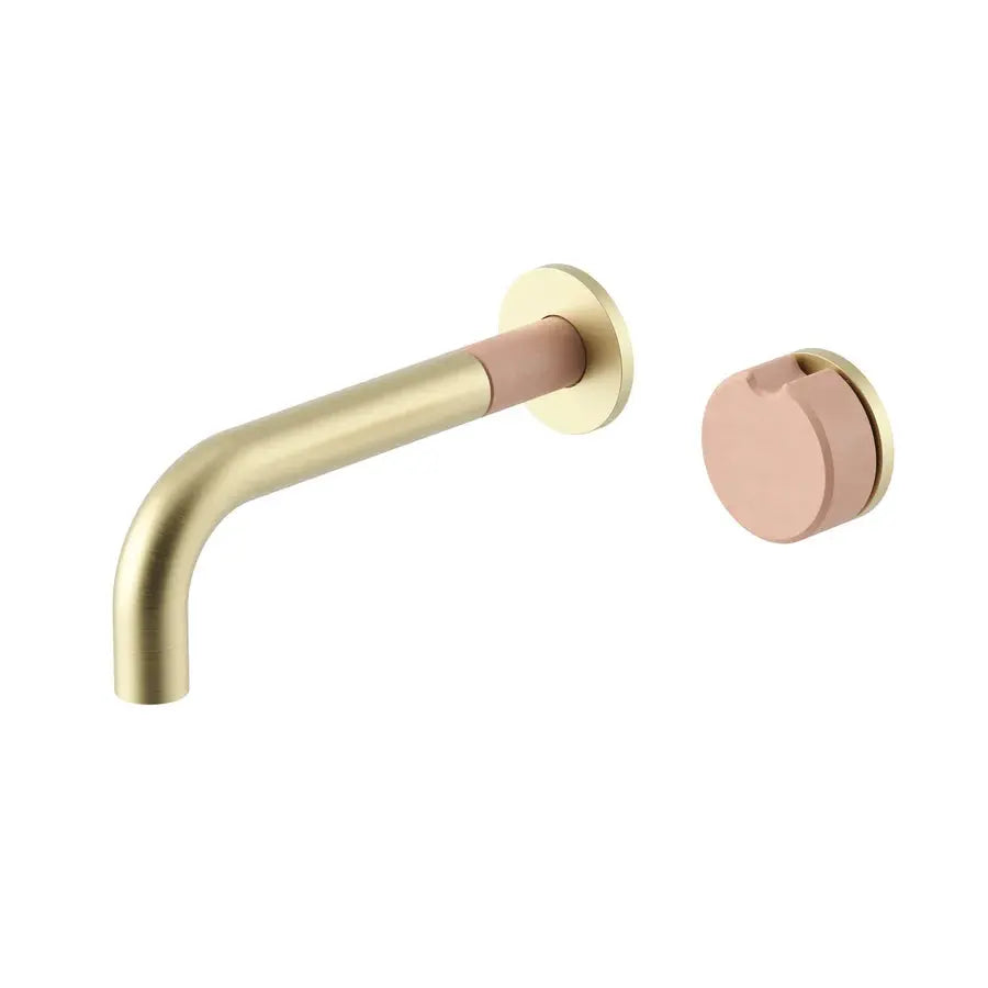 Meir X Nood Co. Alchemy Series Progressive Wall Mixer Set - Tiger Bronze Meir