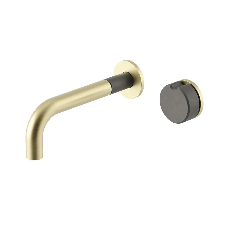 Meir X Nood Co. Alchemy Series Progressive Wall Mixer Set - Tiger Bronze Meir