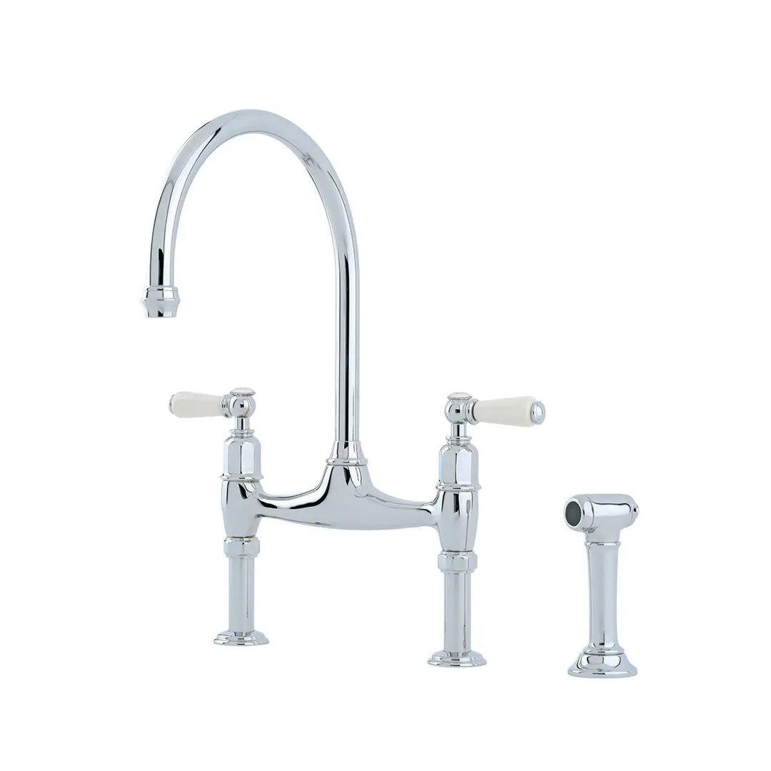 Pendleton Kitchen Mixer with Spray Rinse Perrin &amp; Rowe