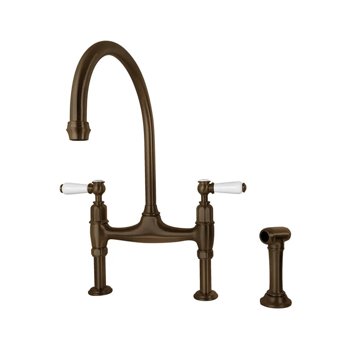 Pendleton Kitchen Mixer with Spray Rinse Perrin &amp; Rowe