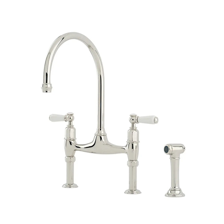 Pendleton Kitchen Mixer with Spray Rinse Perrin &amp; Rowe