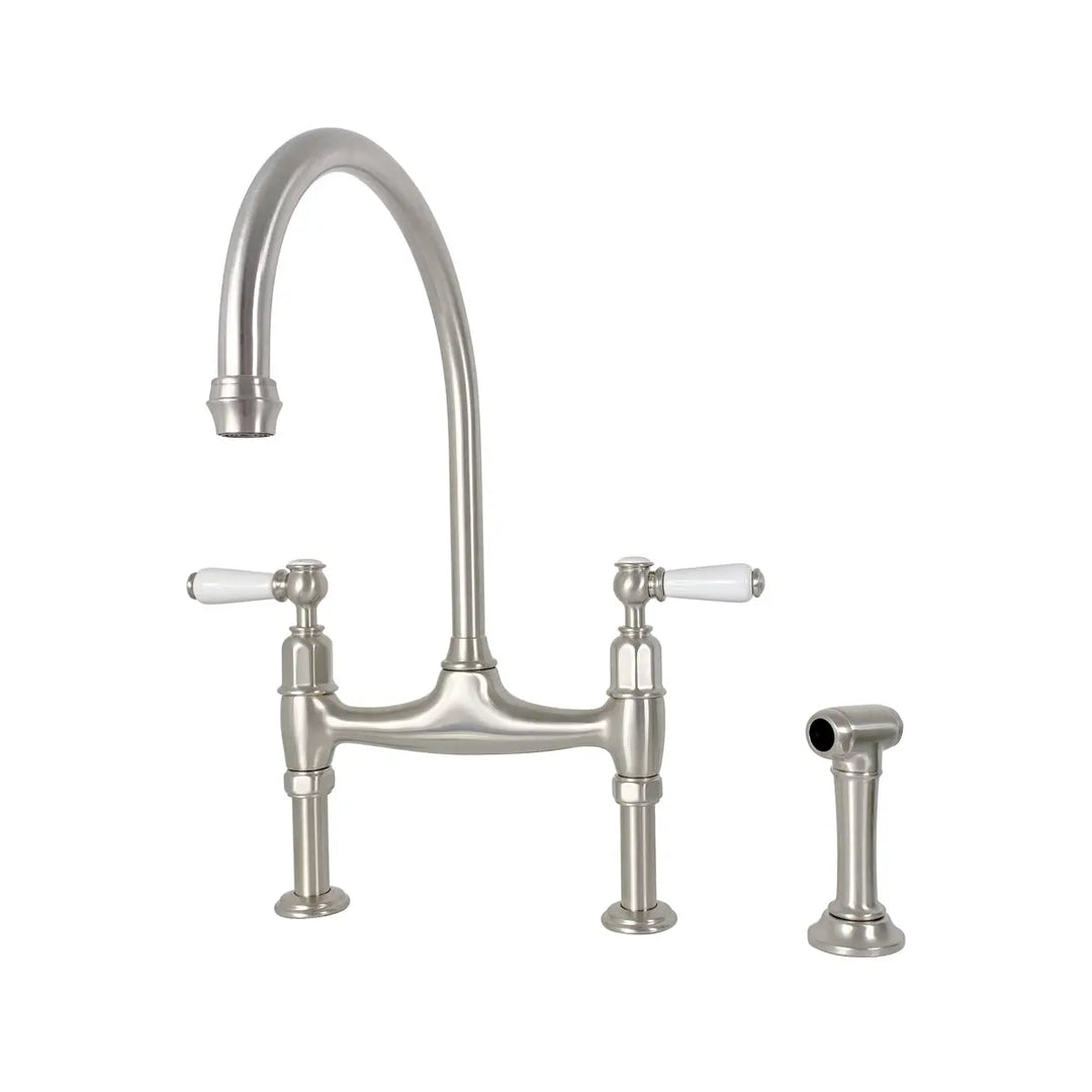 Pendleton Kitchen Mixer with Spray Rinse Perrin &amp; Rowe